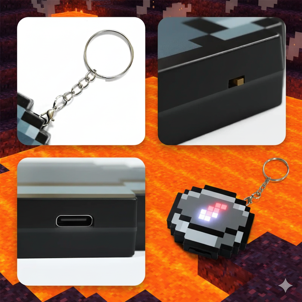 🧭 Brújula PixelCraft con Movimiento 🎮