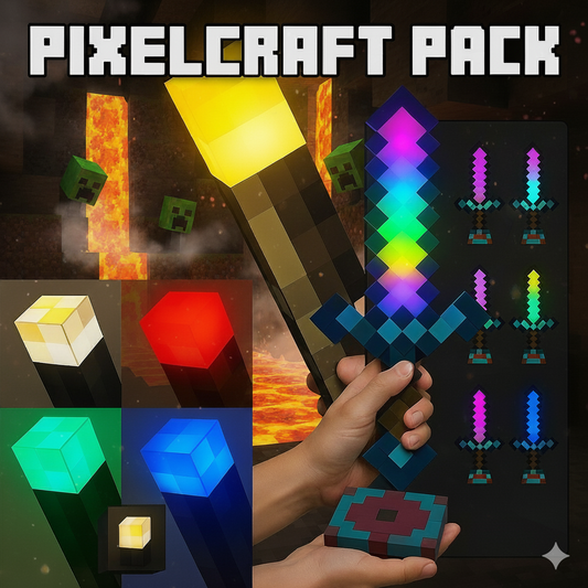 🔥 Gamer Pack – Sword + Torch at an epic price ⚔️🔥