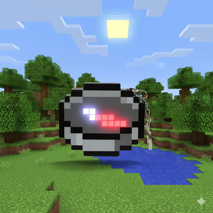 🧭 Brújula PixelCraft con Movimiento 🎮