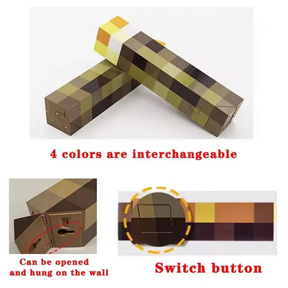🕹️ Minecraft LED RGB Torch Lamp